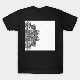 Mandala Henna Lineart T-Shirt